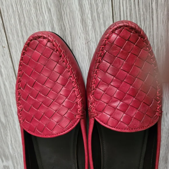 Bottega Veneta Women's Red Leather - Picture 2 of 10